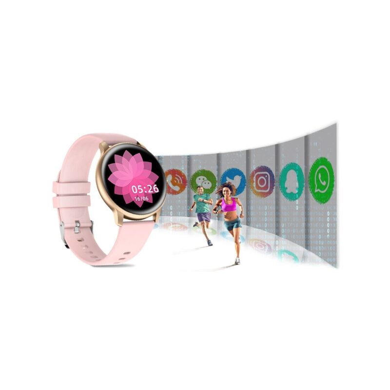 Damski SMARTWATCH G.Rossi SW015-2 Różowy