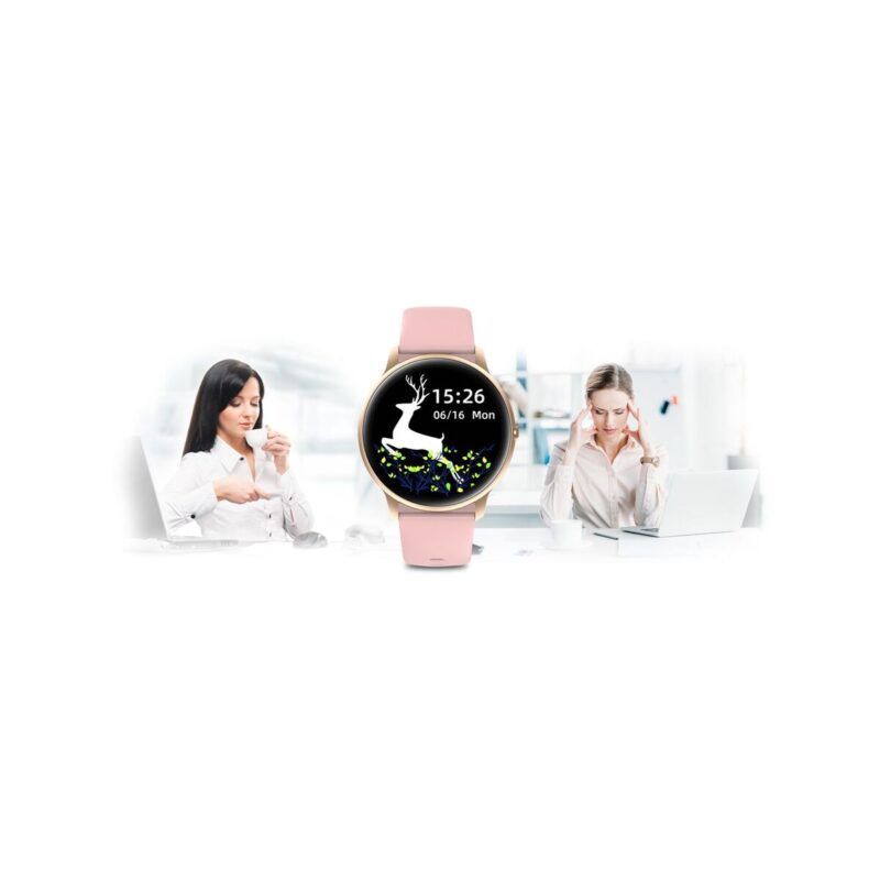 Damski SMARTWATCH G.Rossi SW015-2 Różowy