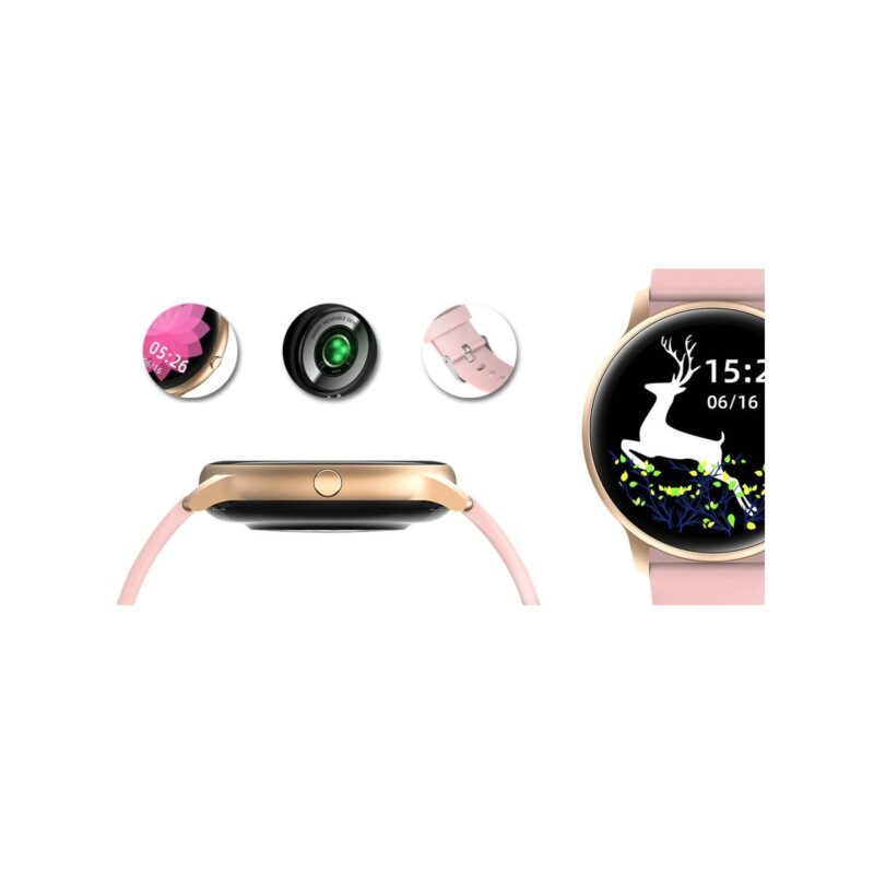 Damski SMARTWATCH G.Rossi SW015-2 Różowy