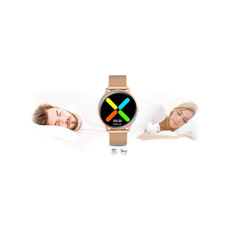 10_3_11_max Damski SMARTWATCH G.Rossi SW015-4 Różowe złoto