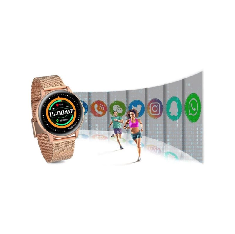 10_3_14_max Damski SMARTWATCH G.Rossi SW015-4 Różowe złoto