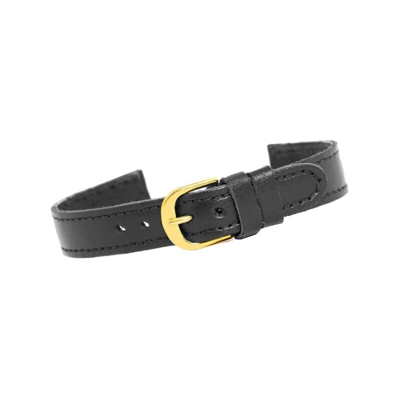 Pasek do zegarka - Rzemiosło skóra 14 mm 7341-14XXLZ Czarny