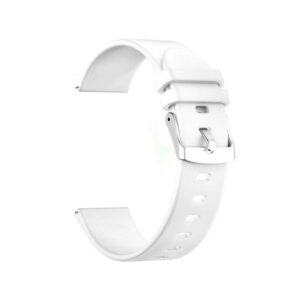 Pasek silikonowy do Smartwatcha 22 mm BIAŁY RNCE40 SW010 KW19 PS1B