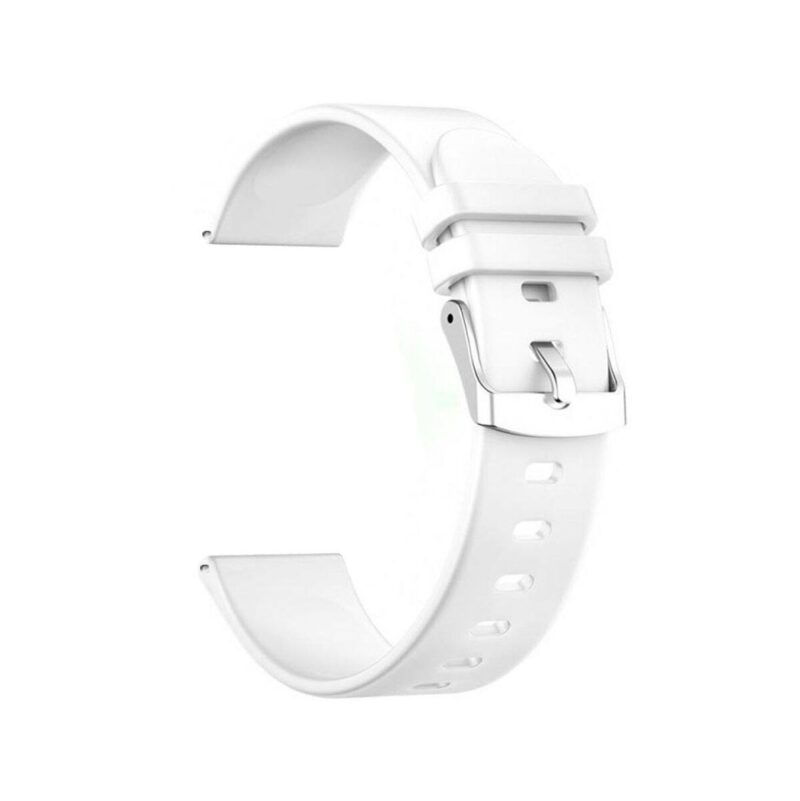 Pasek silikonowy do Smartwatcha 22 mm BIAŁY RNCE40 SW010 KW19 PS1B