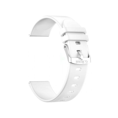 Pasek silikonowy do Smartwatcha G.Rossi SW010 BIAŁY GR22-5
