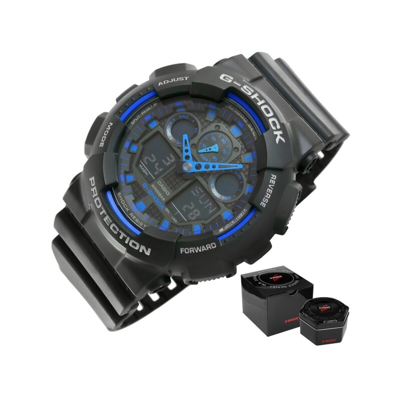 29_08_17_max Zegarek Męski CASIO G-SHOCK GA-100-1A2ER + BOX