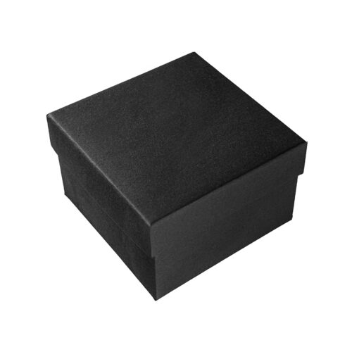 Pudełko na zegarek gładkie - Czarne