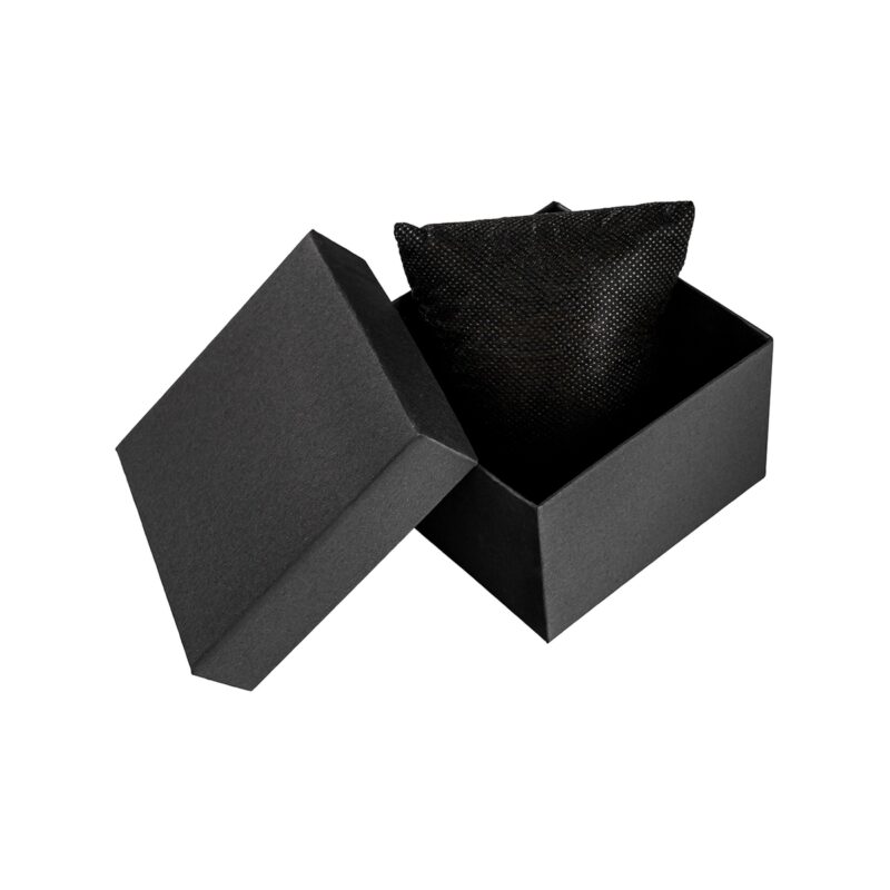 Pudełko na zegarek gładkie - Czarne