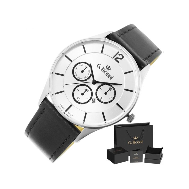 Zegarek Męski G.ROSSI 7028A-3A1 + BOX