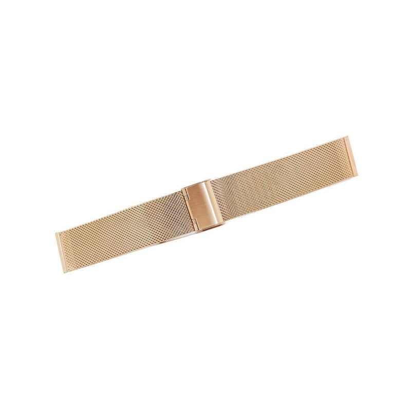 Bransoleta - Siatka Mesh Gold Rose 22JKIPRG 22 mm gr 2,0 mm