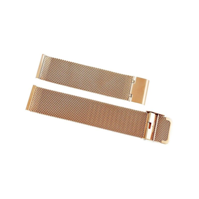 Bransoleta - Siatka Mesh Gold Rose 22JKIPRG 22 mm gr 2,0 mm
