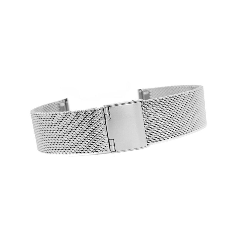 Bransoleta - Siatka Mesh Silver JKIPS18 mm gr 2,0 mm