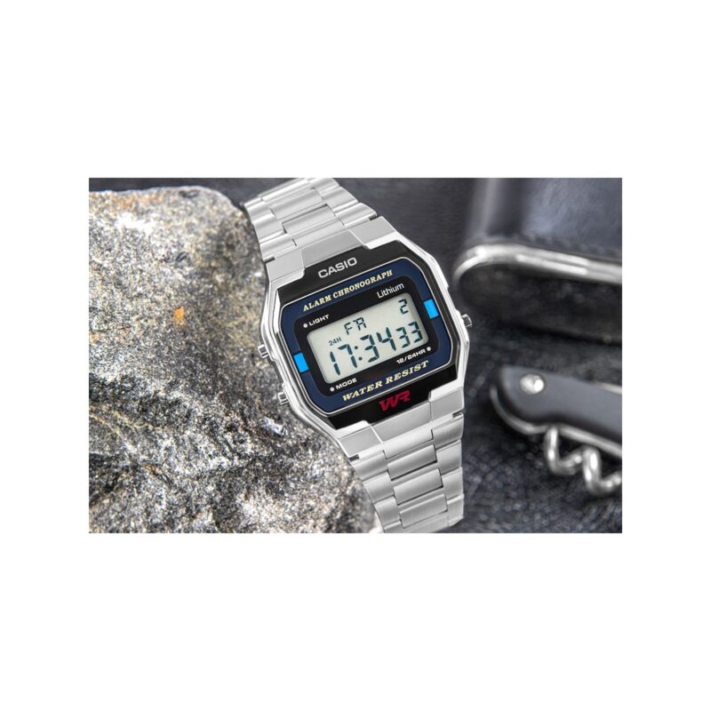 Zegarek CASIO A163WA-1QES Unisex + BOX