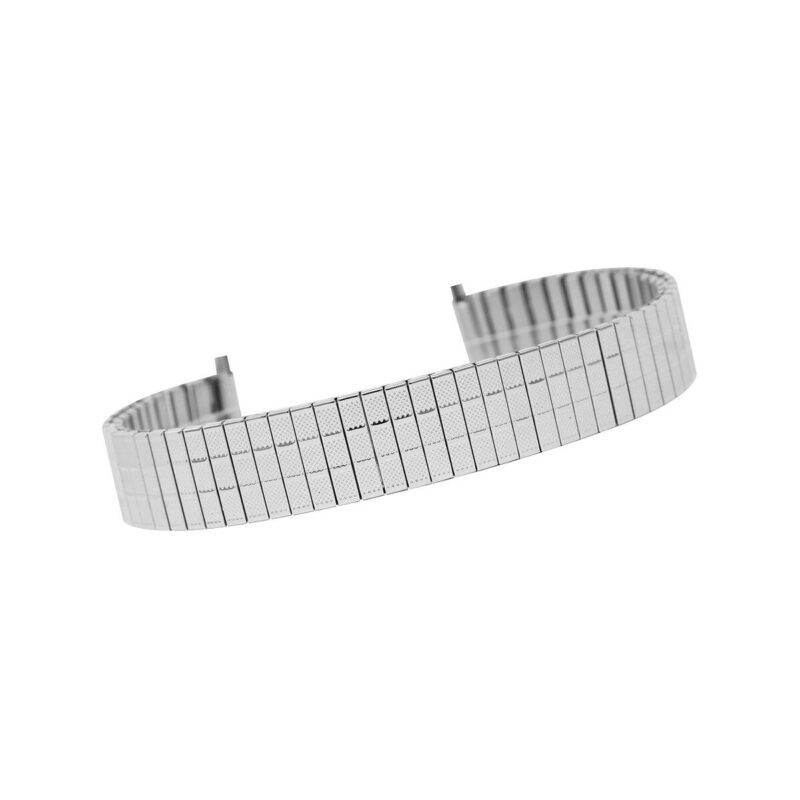 Bransoleta rozciągana Srebrna HQ 12 do 16 mm 107S-12/16