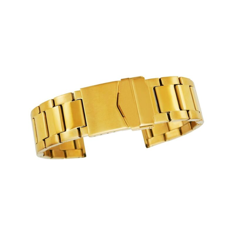 Bransoleta regulowana Złota PVD 22 mm 676G-22