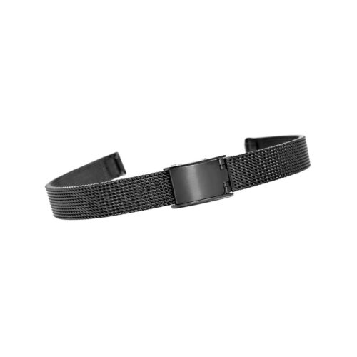 Bransoleta IPB Czarna Mesh 8 mm JK8B