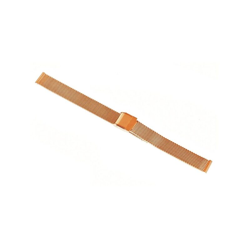 Bransoleta Siatka Różowe Złoto 12 mm 302RG12-Z