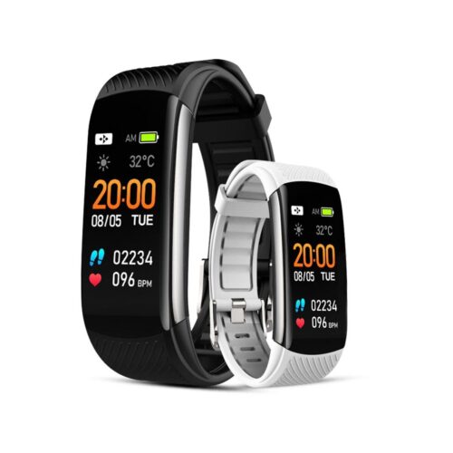 Smartwatch GIEWONT Czarno Biały 2 Paski GW200-2