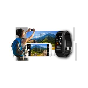 Smartwatch GIEWONT Czarno Biały 2 Paski GW200-2