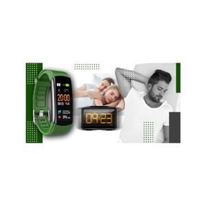 Smartwatch GIEWONT Czarno Zielony 2 Paski GW200-5