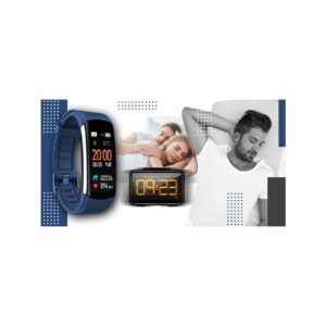 Smartwatch GIEWONT Czarno Granatowy 2 Paski GW200-6