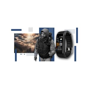 Smartwatch GIEWONT Czarno Granatowy 2 Paski GW200-6