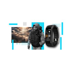 49_87_51_max Smartwatch GIEWONT Czarno Niebieski 2 Paski GW200-7