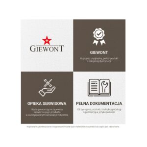 Smartwatch GIEWONT GW100-5 Różowy