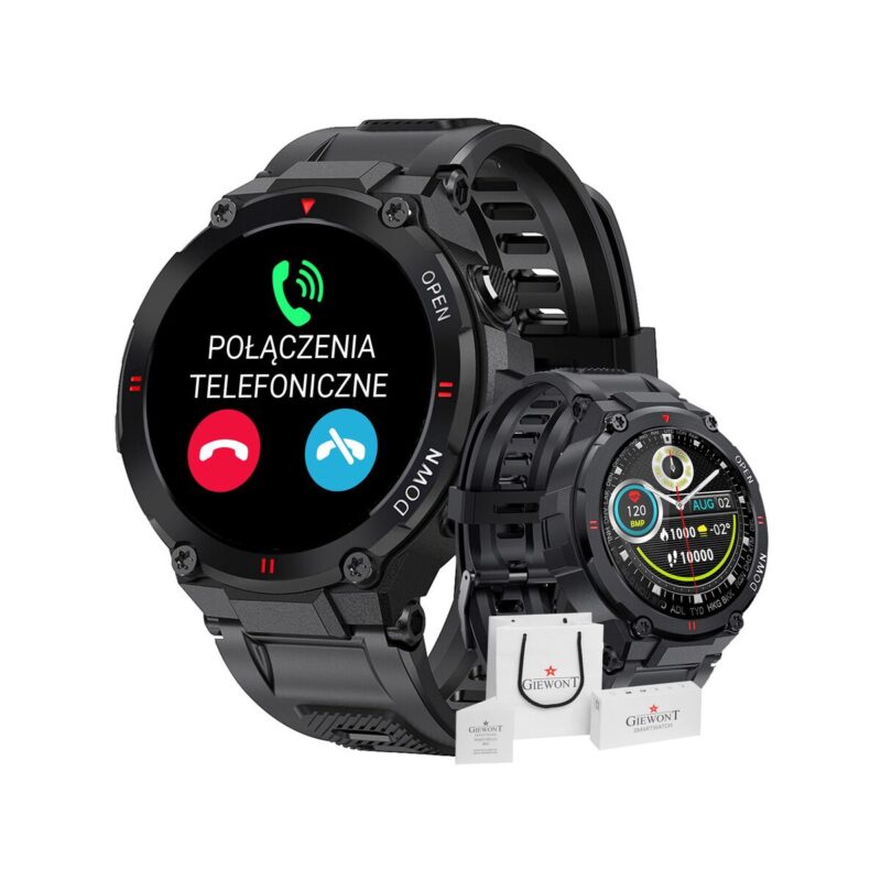 Smartwatch GIEWONT Czarny GW430-1