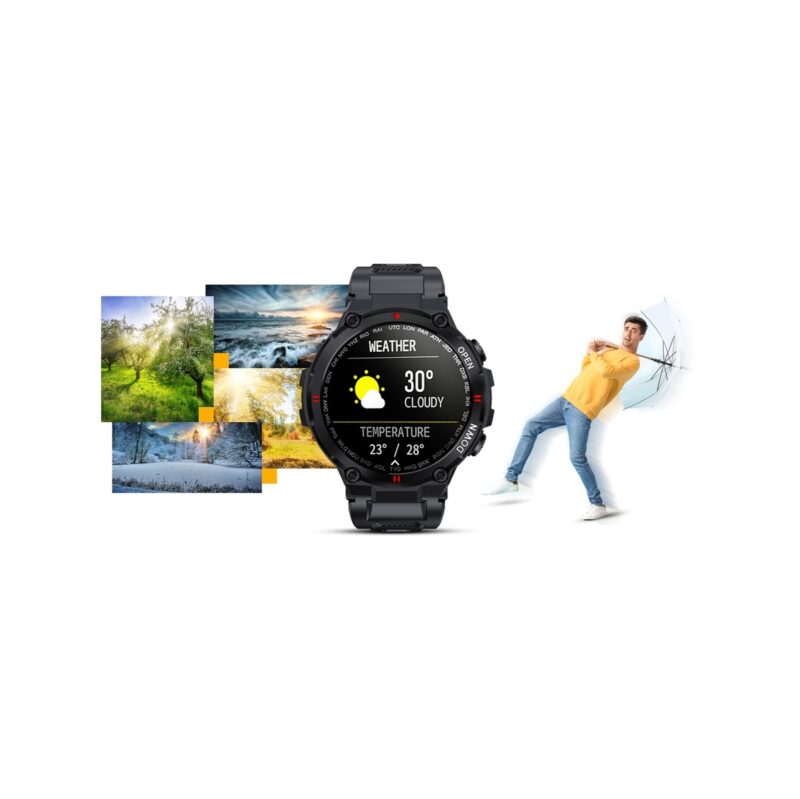Smartwatch GIEWONT Czarny GW430-1