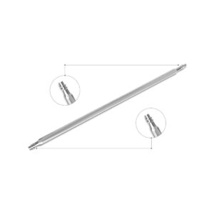 Teleskop stalowy do paska lub bransolety 14 mm TCDF14