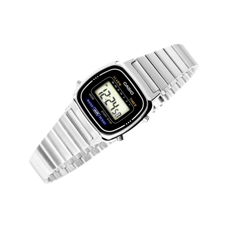 54_4_3_max Zegarek Damski CASIO LA670WA-1DF + BOX