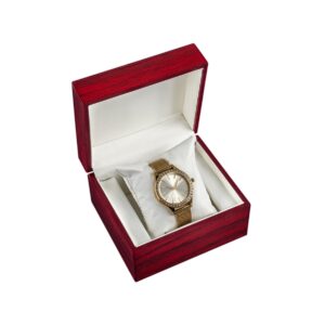 Pudełko na zegarek drewniane machoń PDR-1