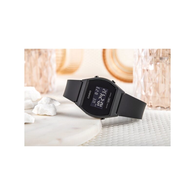 Zegarek Damski CASIO LW-204-1BEF Czarny Unisex + BOX