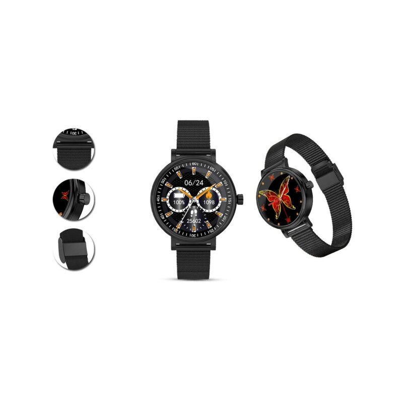 Zegarek Damski RUBICON SMARTWATCH RNBE64-3 BLACK