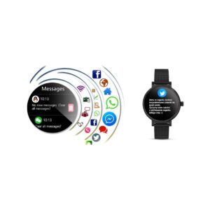 Zegarek Damski RUBICON SMARTWATCH RNBE64-3 BLACK