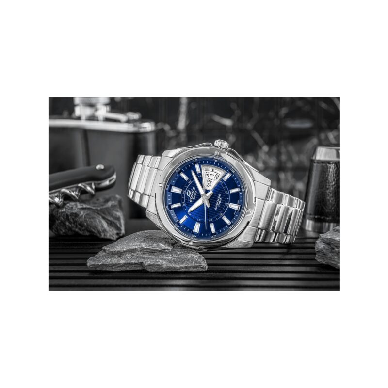 56_96_5_max Zegarek Męski CASIO EDIFICE EF-129D-2AVEF + BOX