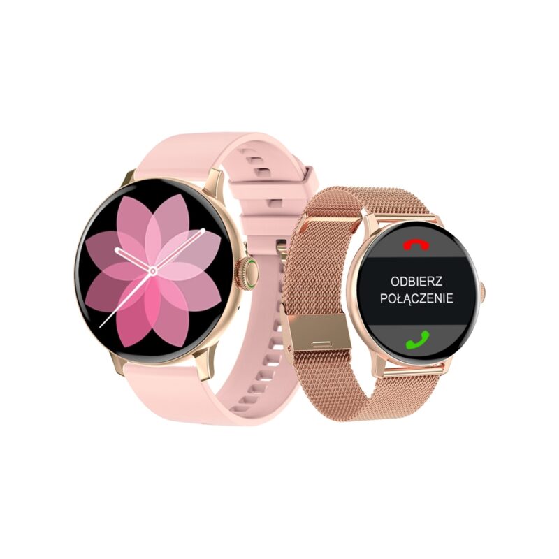 Smartwatch Damski GIEWONT Różowe Złoto GW330-1