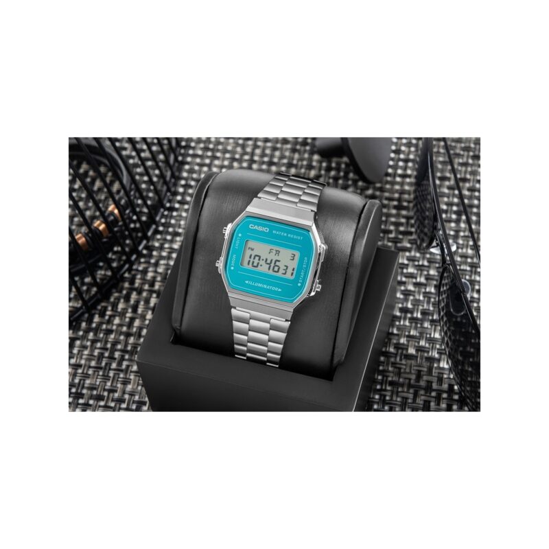 59_50_5_max Zegarek Męski CASIO VINTAGE A168WEM-2EF + BOX