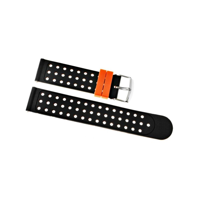 Pasek silikonowy POMARAŃCZOWY U12-22-4