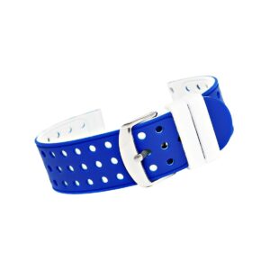 60_73_4_max Pasek silikonowy NIEBIESKO-BIAŁY U12-22-6