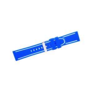 61_15_22_max Pasek silikonowy NIEBIESKO-BIAŁY U14-22-10