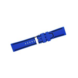 Pasek silikonowy GRANATOWO-CZARNY U14-22-11