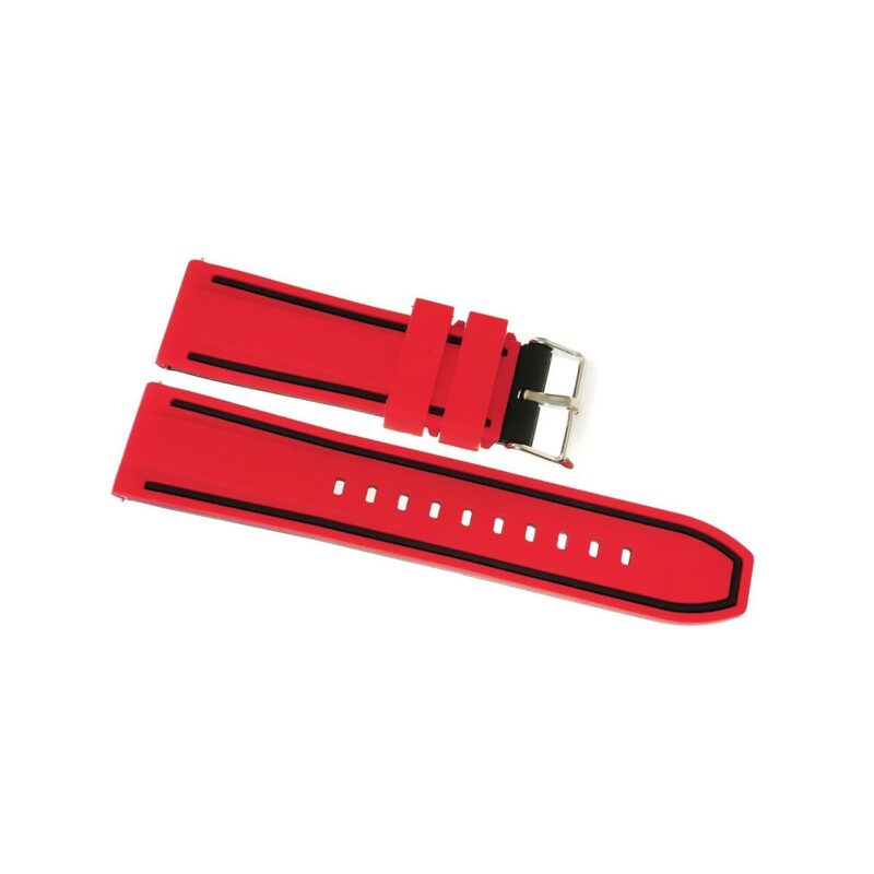 61_20_13_max Pasek silikonowy CZERWONO-CZARNY U14-20-3