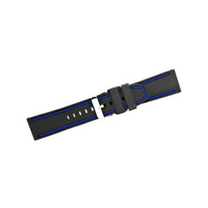 61_25_14_max Pasek silikonowy CZARNO-GRANATOWY U14-20-8
