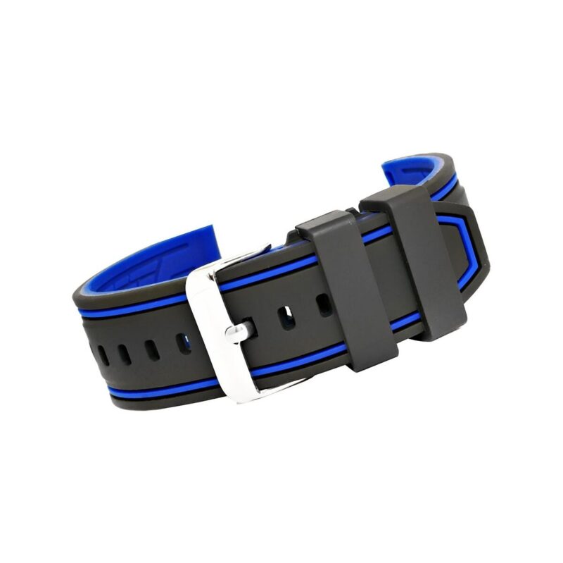 61_25_15_max Pasek silikonowy CZARNO-GRANATOWY U14-20-8