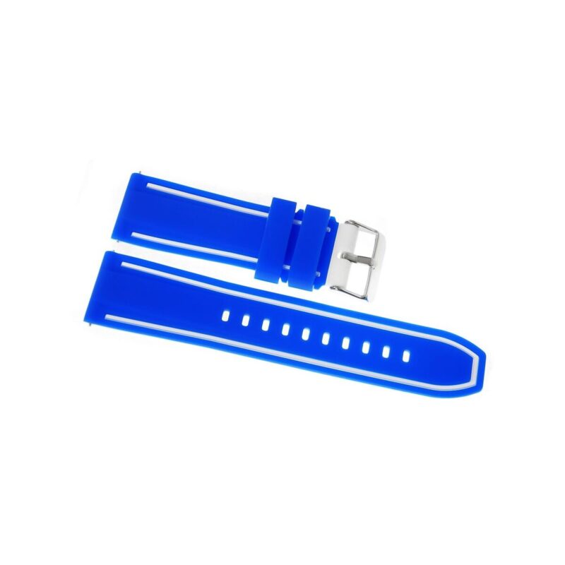 61_27_21_max Pasek silikonowy NIEBIESKO-BIAŁY U14-20-10