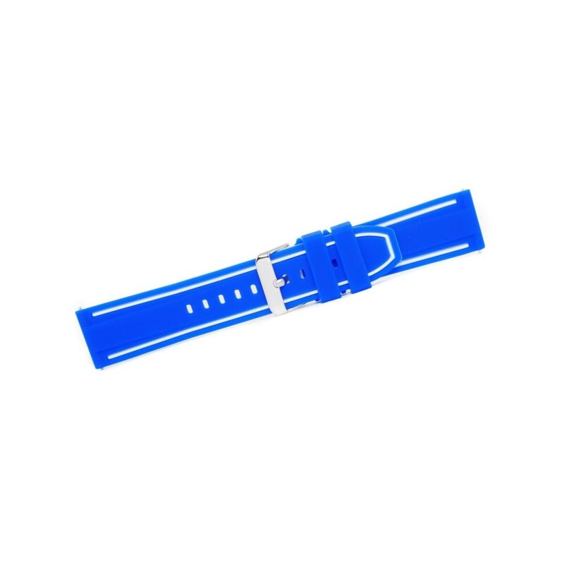 61_27_22_max Pasek silikonowy NIEBIESKO-BIAŁY U14-20-10