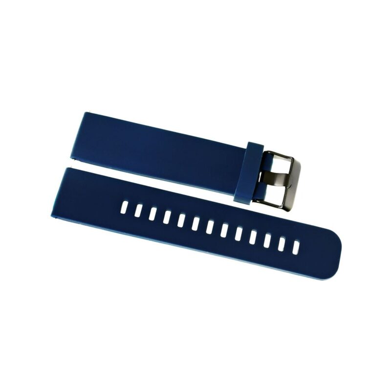 Pasek silikonowy GRANATOWO-CZARNY U15-22-2