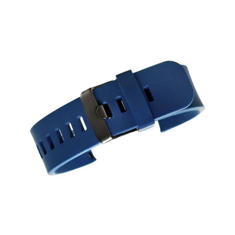Pasek silikonowy GRANATOWO-CZARNY U15-22-2